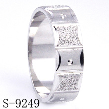 Casamento de prata esterlina / jóias anel de noivado (s-9249)